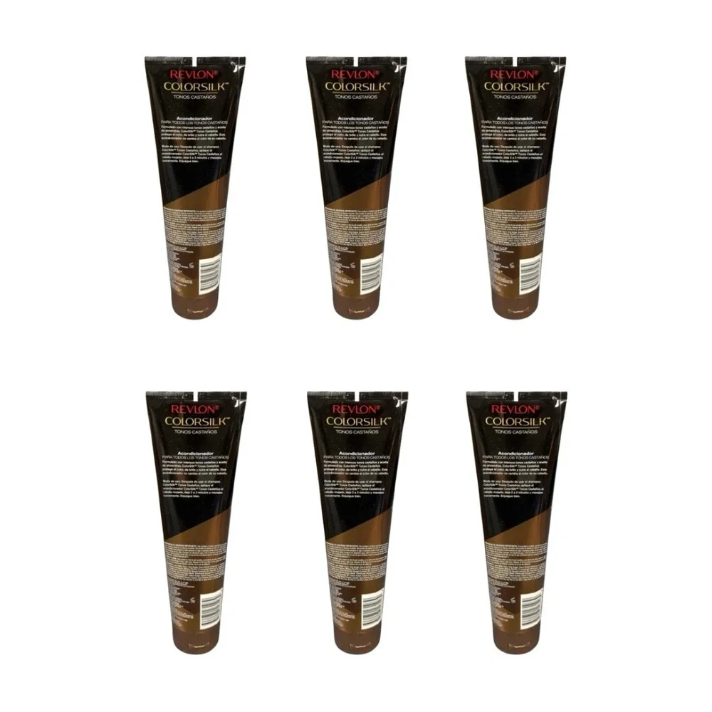Revlon‎ Colorsilk Brown Color Care Conditioner 8.45 oz Hydrating Shine Lot of 6